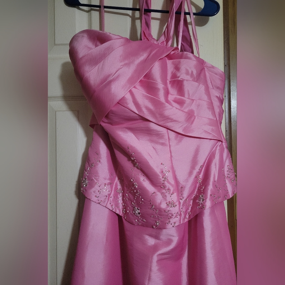 Mary's Bridal Pink Prom, Pageant, Bridesmaid, Or Any Formal Dress/Gown